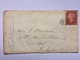 GB Victoria Cover 1865 Milnthorpe To Kirkby Lonsdale Tied With Penny Red Plate 71 - Briefe U. Dokumente