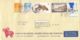 QUEEN ELISABETH II, FISH, HARBOUR, SHIP, PUBLIC HOUSING, STAMPS ON COVER, 1992, HONG KONG - Cartas & Documentos