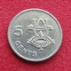 Solomon Islands 5 Cents 1977 KM# 3 *V2  Salomon Salomão - Salomon