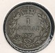 Serbien, 1 Dinar 1897, Silber - Serbien