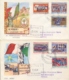 Italia Italy 1968 FDC ROMA Viaggiate 50° Vittoria Nella Prima Guerra Mondiale Su 2 Buste 50th Victory First World War - Prima Guerra Mondiale