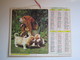 1986 ALMANACH DES P.T.T Calendrier Des Postes HAUTE-MARNE 52 - Petit Format : 1981-90