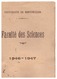 CARTE D'IDENTITE  -FACULTE DES SCIENCES -UNIVERSITE DE MONTPELLIER  1946.47 - Altri & Non Classificati