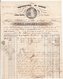 Lettre 1855 Bourg Argental Loire Manufacture De Papier Bechetoille Crest Drôme - 1853-1860 Napoleon III