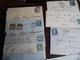 Un Lot De  12  Lettres Type Napoléon Plus Une Lettre  1937 En Valeurs Déclaré Plus 1 Lettre Type Mouchon - 1853-1860 Napoléon III