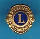 1 PIN'S //  ** LIONS CLUB / INTERNATIONAL ** . (® G.F Leavens) . à Vis - Associations