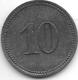 *notgeld Alsfeld 10 Pfennig 1917  Zn 155.2 - Altri & Non Classificati