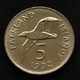 Falkland Islands 5 Pence 1992. Birds. Queens. Coin KM4.1 - Malvinas