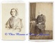 MME DE FEU NEE JEANNE DU MANEY D YVOIRE ET PATRICE DE FEU - CDV PHOTO VILLENEUVE SENS ET CAMARET - LOT DE 2 - Anciennes (Av. 1900)