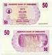 Zimbabwe - 5 Banknotes - 20 + 50 + 500 Dollars (2006) And 5 + 100 Dollars (2009) - Zimbabwe