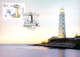 SOUVENIR  Lighthouses Of Russia Lighthouse Crimea Tarhankut Maximum Cards 2019 - Maximum Cards