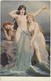 68-1092 Thumann Painting Sirens Edition Lenz & Rudolff Riga Nr 96 Russia - Paintings