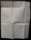 1814 Lettre Avec P Orange Et Date Au Tampon à L'arrière, Pour Joseph Davet à Charou Près Macon - 1801-1848: Precursors XIX