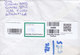 Argentina Registered Certificada Label 2014 Cover Letra BRØNDBY STRAND Denmark 10x Similar Stamps - Briefe U. Dokumente