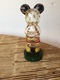 Ancienne Figurine En Verre & Bakélite, Mickey Flacon à Parfum Ancien - Flacons (vides)
