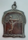 Medaille Bronze Argenté. F. Dubois. Exposition Concours Du Travail Manuel 1902. Art Nouveau. 68x52 Mm - Professionnels / De Société