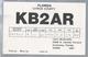 US.- QSL KAART. CARD. KB2AR. LARRY MOSKOWITZ, INVERNESS, FLORIDA. CITRUS COUNTY. U.S.A. - Radio-amateur