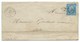 N° 22 BLEU NAPOLEON SUR LETTRE / PAMPELONNE POUR ALBI 1865 - 1849-1876: Classic Period