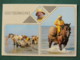 Belgium Around 2018 Postcard "Oostduinkerke - Horse Beach Baskets Shrimp Fishermen" To Vielsalm - King - Autres & Non Classés