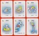 Rare FAMILLE BINFORCE (6 Cartes Issues Du Jeu Des 7 Familles) ** Humour Sport NATATION PLONGEE PLONGEON à Jouer De - Autres & Non Classés