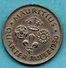 R13/ MAURITIUS / MAURICE  1/4 RUPEE 1950 - Mauritius