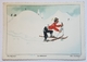 CARTE POSTALE - FRANCE - LE DEBUTANT - HUMOUR - SPORT SKI - 1958 - ED.EFPE - VIERGE - TRILINGUE - AQUARELLE - Samivel