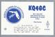 US.- QSL KAART. CARD. KQ4GC. BILL GALLIER, MIDDLEBURG, FL. NORTH FLORIDA DX ASSOCIATION. CLAY COUNTY. U.S.A. - Radio-amateur