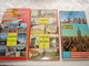 8 Albums  Lombard Collection Timbres TinTin Geographie De L'Europe, Belgique Amerique  Complet - Albums & Katalogus