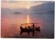 Tramonto Sul Lago Di Como, Sunset On Lake Of Como, Used Postcard [23402] - Como