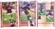 Sport Calcio - Lotto 3 Calendari Ufficiali Milan 1995 - 1996 - 1997 - Altri & Non Classificati