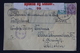 South African Occupation Of Southwest Africa Forerunner Windhoek -> Bern 27-10-1916 Altered German Cancel +censored - Covers & Documents