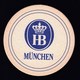 Beer Mats / HB, Hofbräu Munchen - Germany / Bier / Coaster, Mat - Bierviltjes