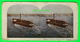 CARTES  STÉRÉOSCOPIQUES - THAMES AT WATERLOO BRIDGE, LONDON, ENGLAND - ANIMATED WITH SHIP - - Stereoscope Cards