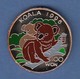 Nord-Korea 100 Won Silbermünze Koala 1996 Coloriert Ag 999 - Sonstige – Asien