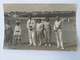 CPA 1912 Photo D'un Groupe Qui Pratique Le Tennis Sur La Plage De Royan 1913 - Tennis