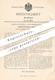 Original Patent - Johann Placzek , Antonienhütte , 1901 , Sicherung Für Schrauben , Bolzen | Schlosser , Schlosserei !!! - Historische Dokumente