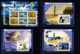 2007 Guinea - LIghthouses In Works Of Art - Full Set 3MS + SS MNH** MI 4821 - 4823 B 1257-59 Dali, Monet, Guttuso (kk) - Leuchttürme