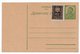 1943. WWII SERBIA,VUK KARADZIC 1.50 DIN + 0.50 DIN POSTAGE DUE,STATIONERY CARD,MINT - Serbie