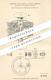 Original Patent - Ambrose Hudd Smith , Clifton , Bristol , Gloucester  England , 1878 , Türverschluss , Schloss | Riegel - Historische Dokumente