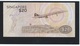 VINTAGE !  "A" Prefix  ! SINGAPORE $20 BIRD SERIES PAPER MONEY BANKNOTE A/79-386537 (#51B) - Singapur