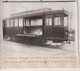 NOUVEAU TRAMWAY FUNÉRAIRE  EN CERCUEIL 18*13CM Maurice-Louis BRANGER PARÍS (1874-1950) - Trenes