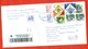 Ukraina 2006. Europa-CEPT. Registered Envelope  Passed The Mail.Stamps From Block. - 2006