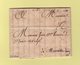 De Bayonne - Basses Pyrenees - 1740 - Courrier Pour Marseille - 1701-1800: Precursors XVIII