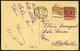 ITALIE - N° 77 / CP OM DE GENOVA LE 26/6/1916 POUR MADRID AVEC CENSURE DE BOLOGNA EN ROUGE - TB - Marcofilie (Luchtvaart)