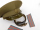 U.R.S.S. RUSSIE SOVIETIQUE  : CASQUETTE + CEINTURON + EPAULETTES - TENUE De CAMPAGNE OFFICIER - Cascos