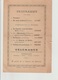 Programme Casino-Théâtre De Lausanne - Soirée Choeur D'hommes 1894 - Programmes