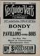 Les Guides Verts : Bondy Et Pavillons Sous Bois (93) Plan Rues Renseignements En 1927  Publicités Commerciales - Europe