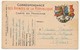 CPFM Officielle Drapeaux Stern - Cachet Adm "Convois Automobiles...... DIJON" 1915 - 1. Weltkrieg 1914-1918