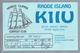 US.- QSL KAART. CARD. K1IU. RHODE ISLAND. JEFF BOUVIER, CUMBERLAND, RI. U.S.A. YANKEE CLIPPER. CONTEST CLUB - Radio-amateur