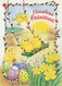 Postal Stationery - Chicks Having Fun - Eggs - Happy Easter - Red Cross 1998 - Suomi Finland - Postage Paid - Entiers Postaux